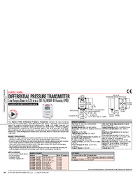 Thumbnail of document Data Sheet - 616WL Differential Pressure Transmitter
